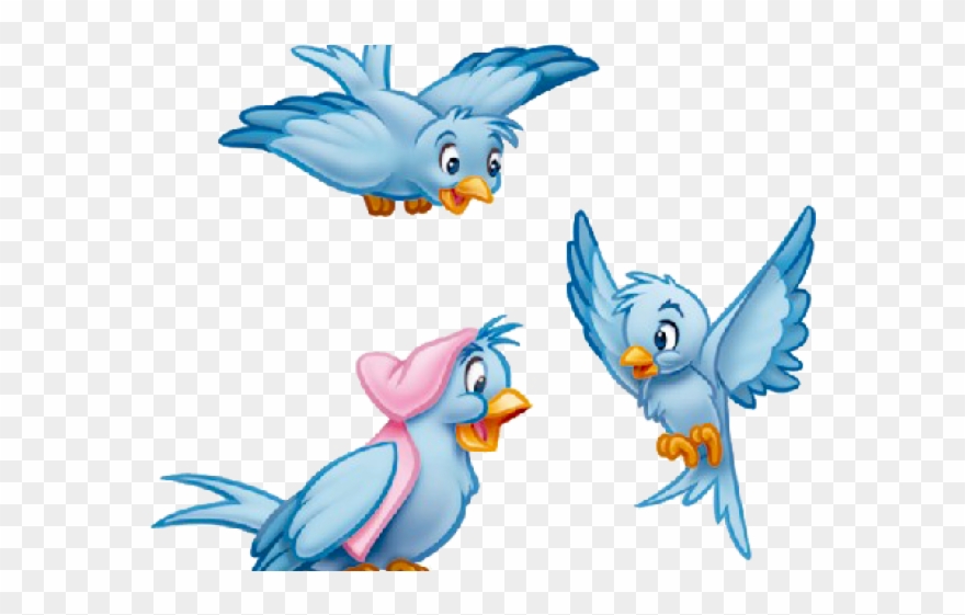 Cinderella Bird Cliparts - Png Download
