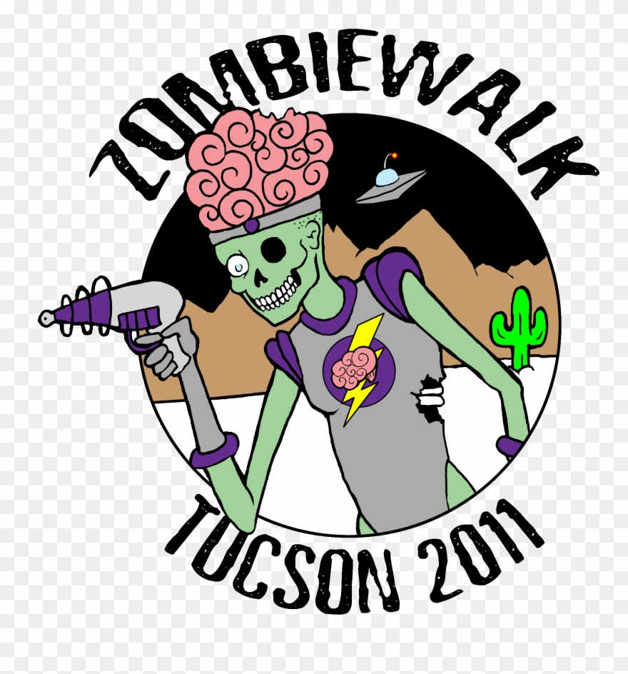 Zombie Walk Arizona Clipart
