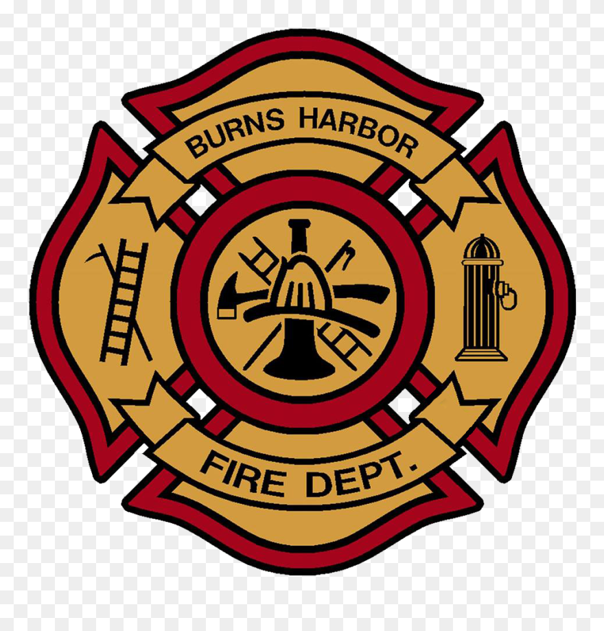 Pin Fire Chief Badge Clip Art - Png Download