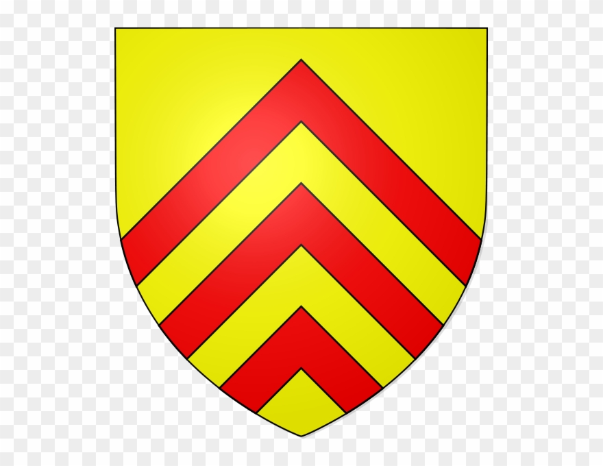The Coat Of Arms Of De Clare Clipart