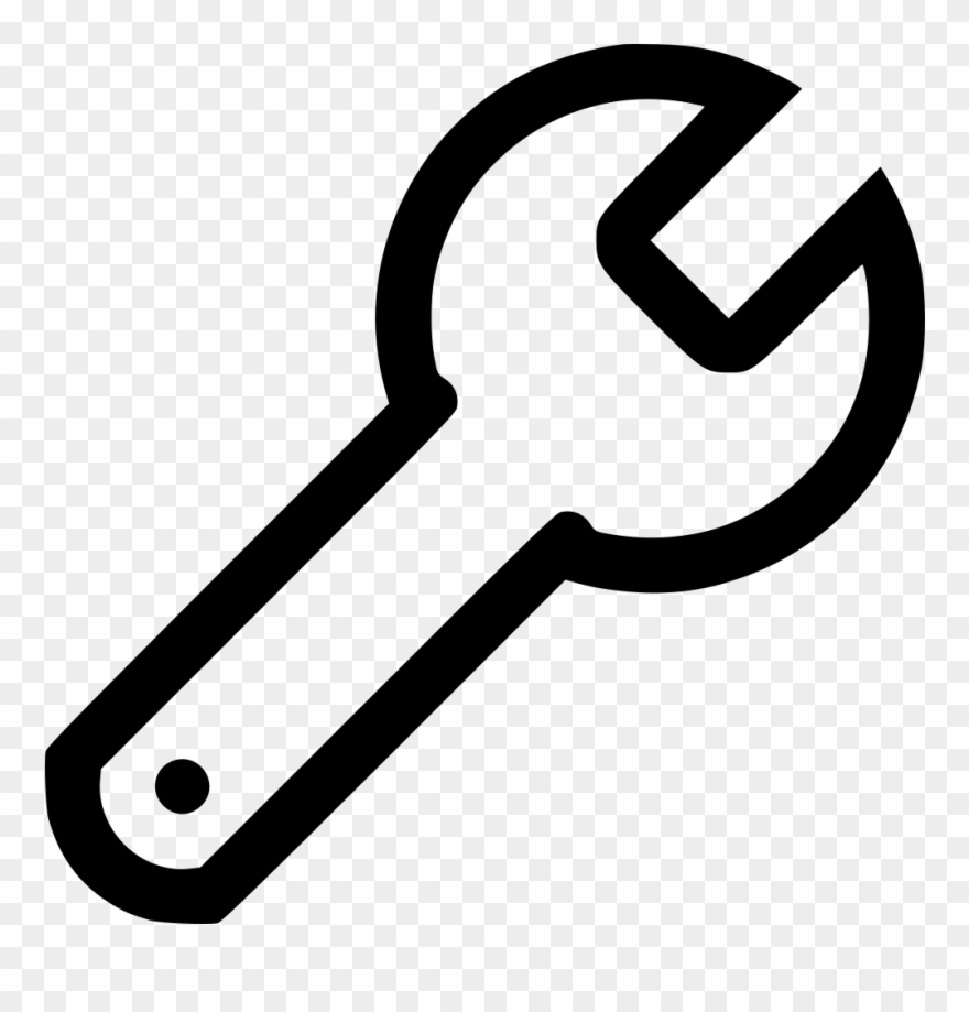 Clipart Hammer Spanner - Png Download