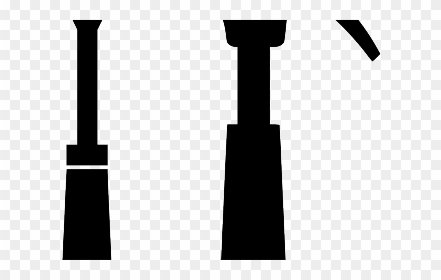 Screwdriver Clipart Hammer Saw - Png Download