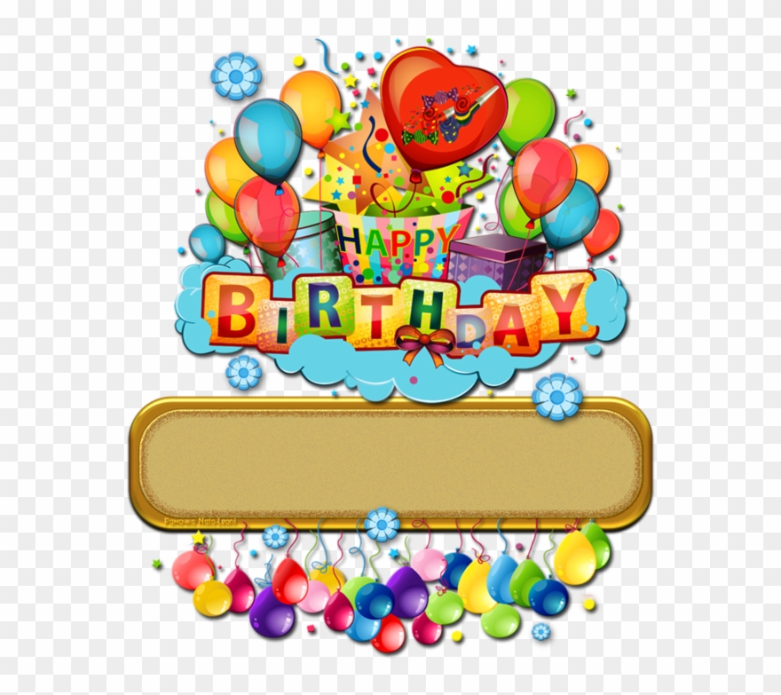 Happy Birthday Message Board Freetoedit Clipart