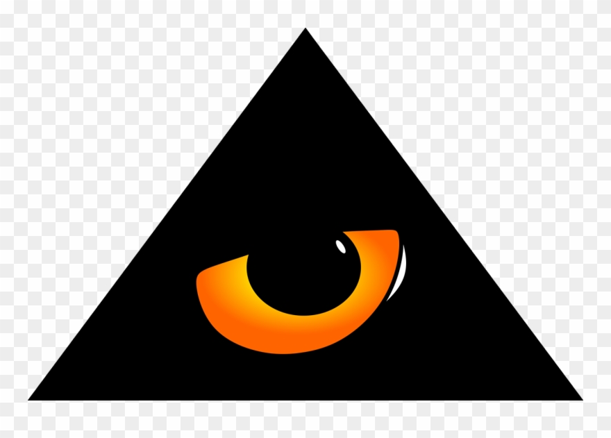 Eye Triangle Pyramid Background Png Image Clipart