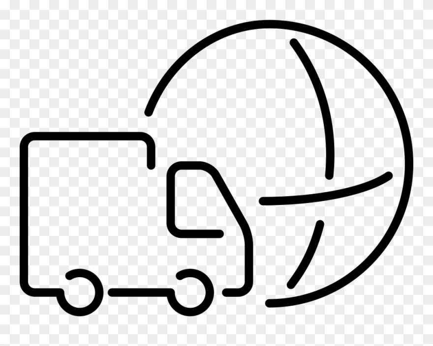 Logistics Global Delivery Ultrathin Business Sign Comments Clipart