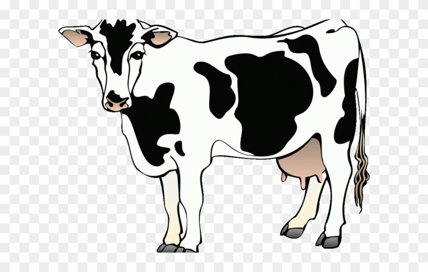 Cattle Clipart Black And White - Png Download