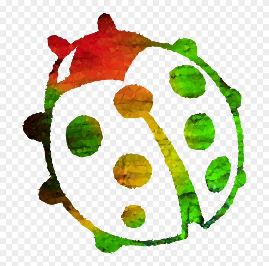 Lady Bug Clip Art Black And White Clipart Ladybird - Png Download