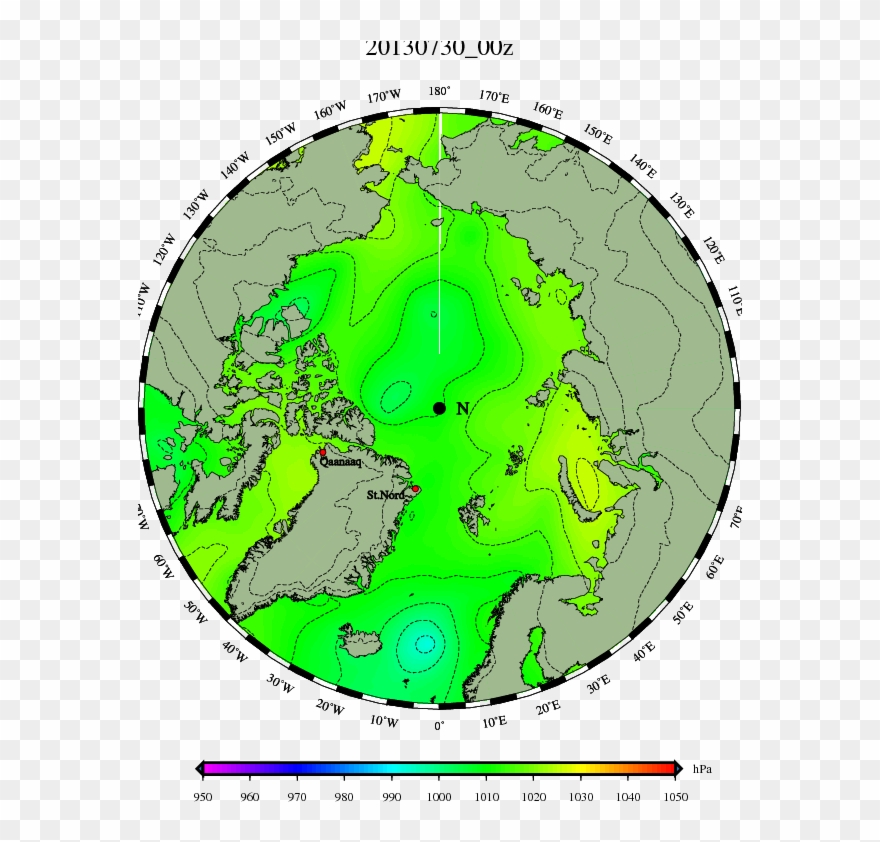 Arctic Rowerer Storm Mslp Latest Clipart