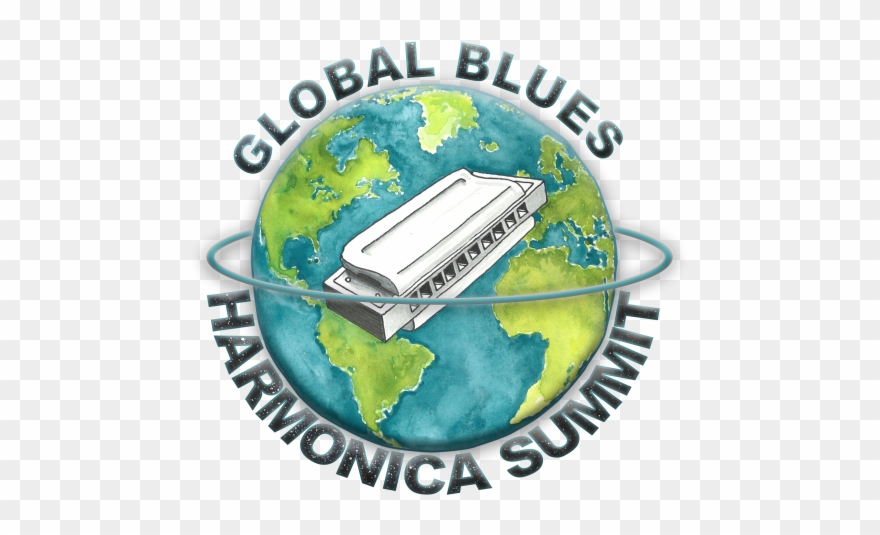 Global Blues Harmonica Summits Clipart