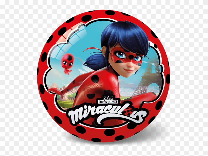 Miraculous Lady Bug Ball Clipart