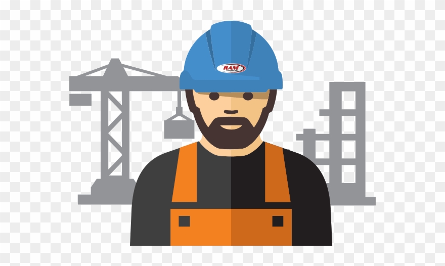 Ram Construction Worker Clipart
