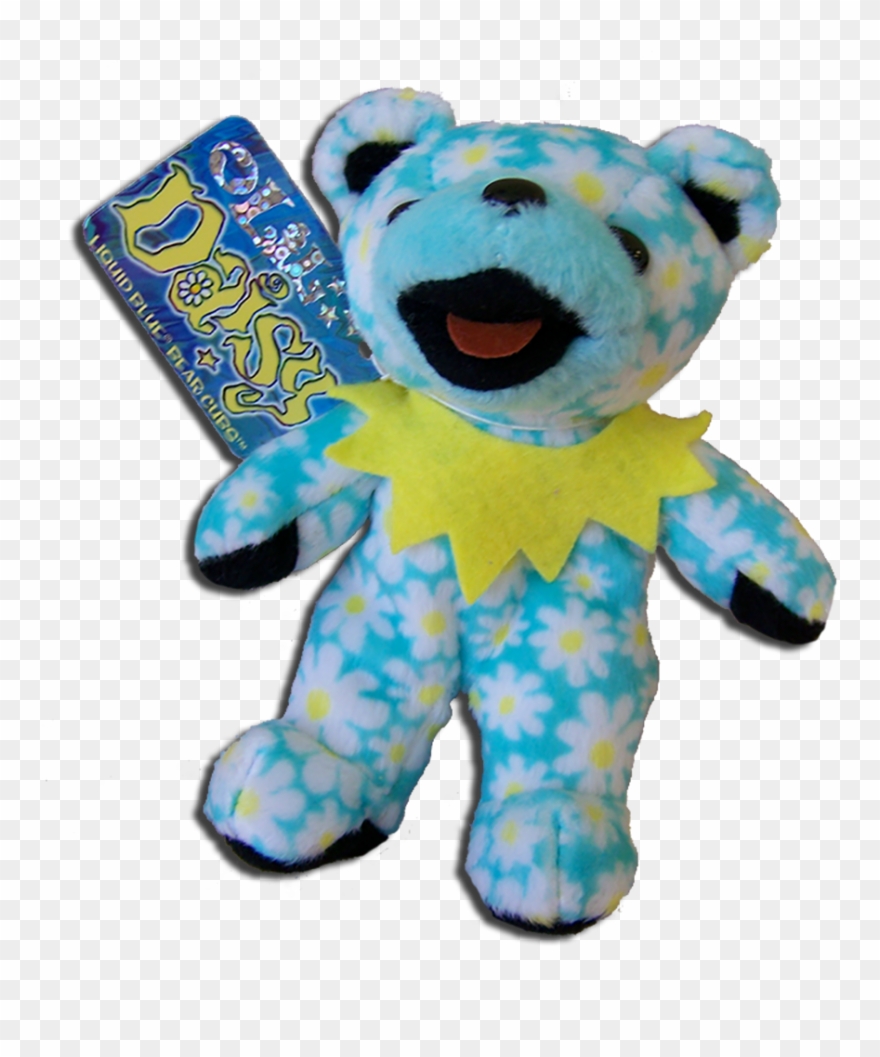Grateful Dead Lil Daisy Mini Bean Bear Clipart