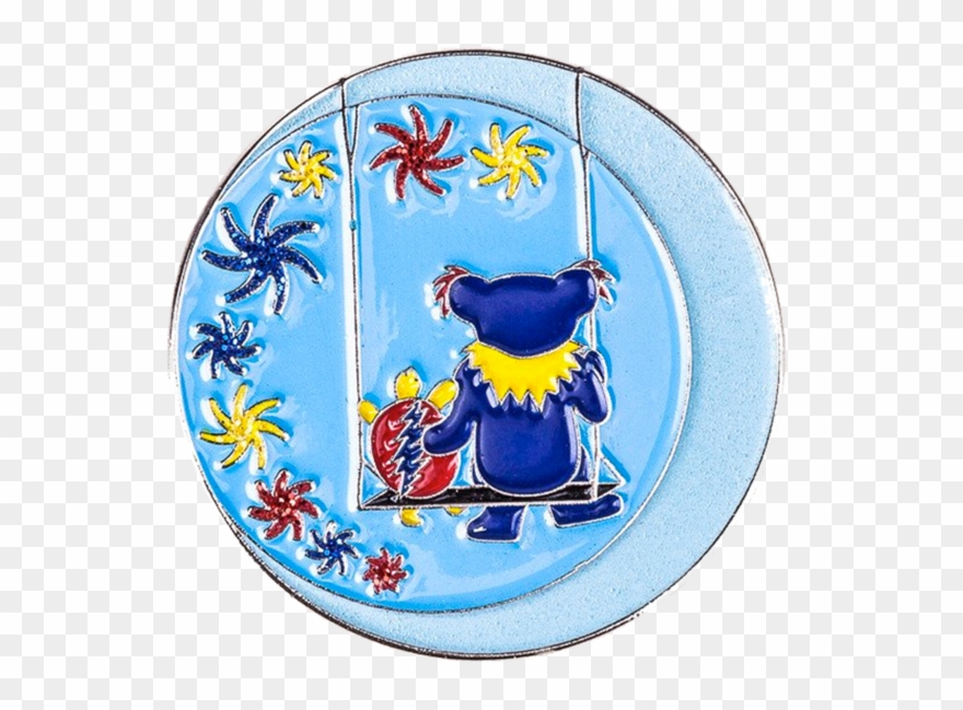 Grateful Dead Moon Swing Pins Clipart