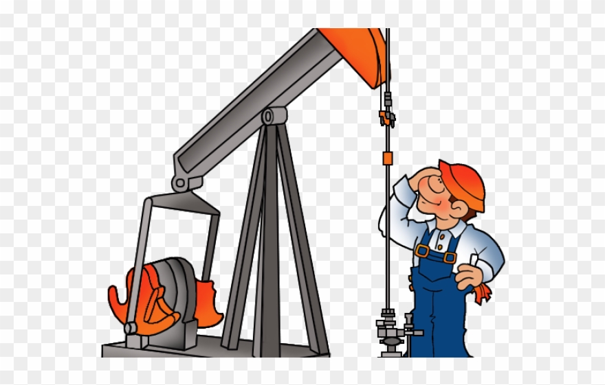 Oil Clipart Oil Rig - Png Download