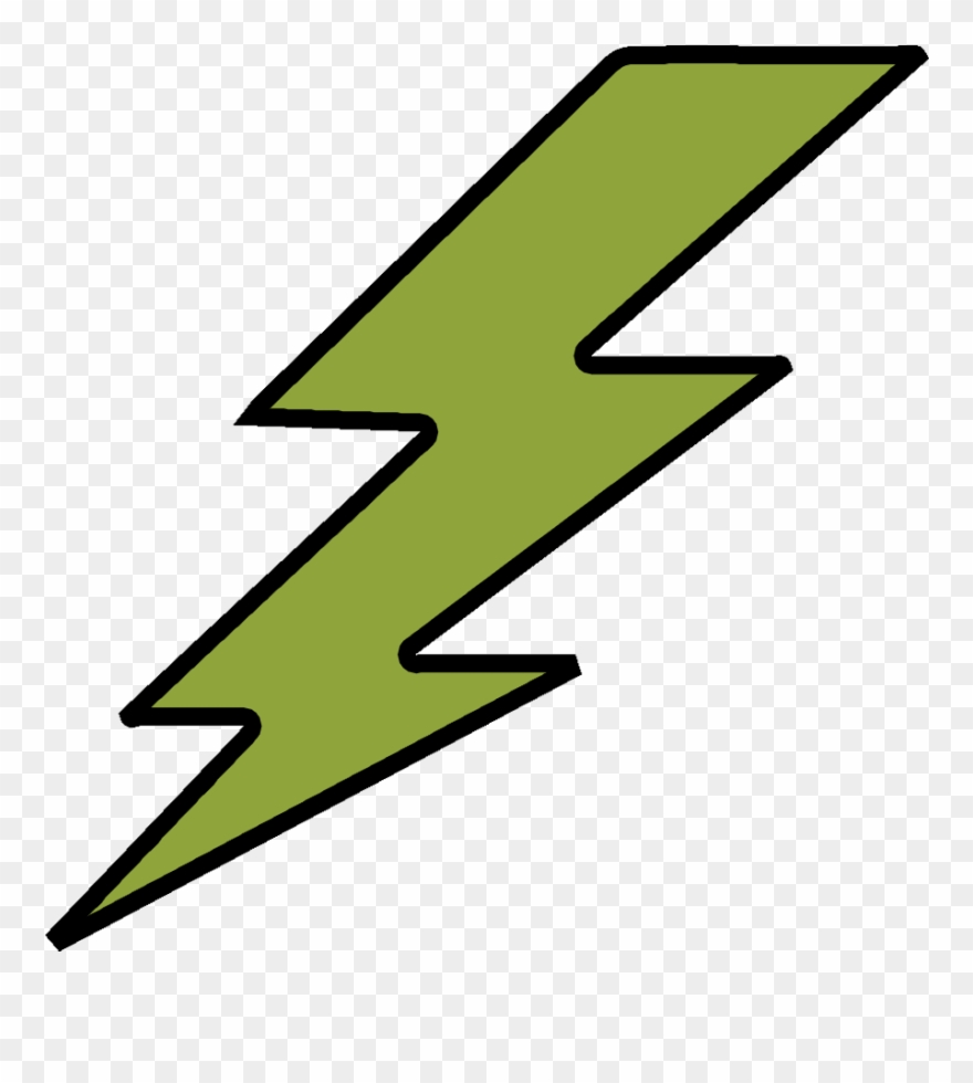 Lightning Bolt Sticker By Stz Clipart