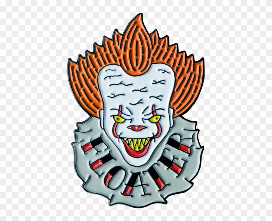 "floater" Enamel Pin Clipart