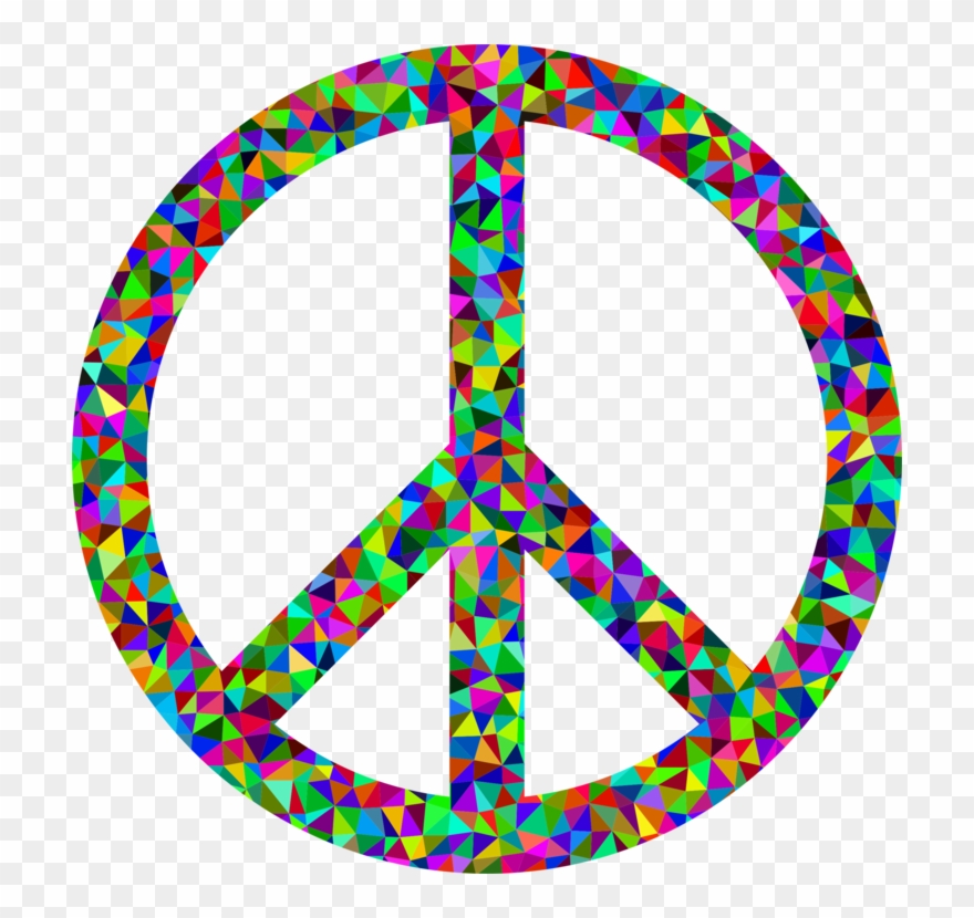 Peace Symbols Decal Sticker Sign Clipart
