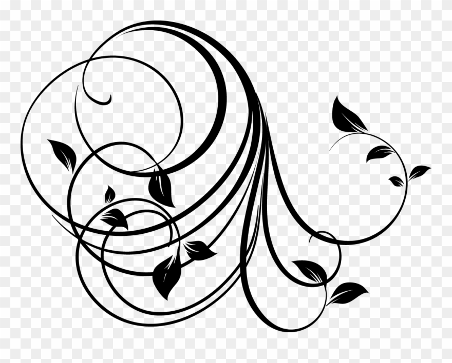 Flourish, Add Me, Swirls, Zen, Clip Art, Illustrations - Png Download