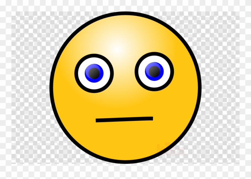 Emoticons Neutral Clipart Smiley Emoticon Clip Art - Png Download