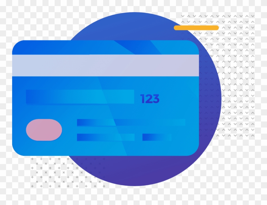 Illustration Of A Credit Card Clipart