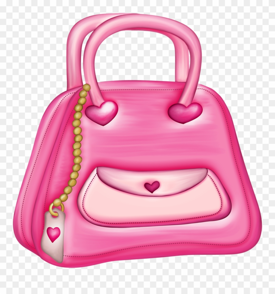 Girly Clipart Purse - Png Download