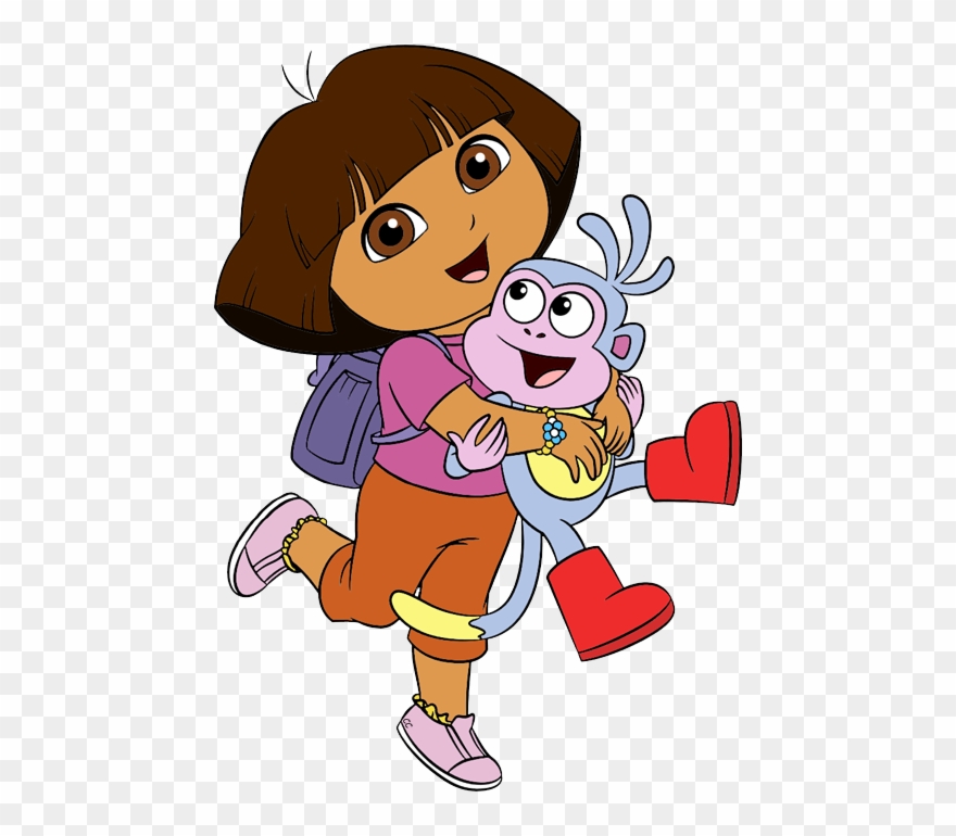 Dora The Explorer Clip Art - Png Download