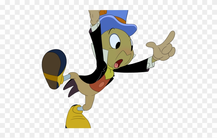Jiminy Cricket Clipart Pinocchio - Png Download