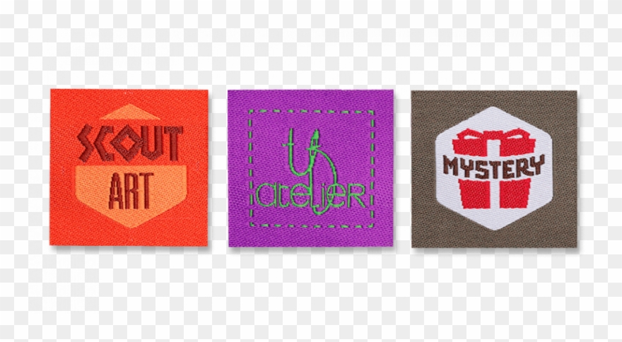 Woven Labels Clipart