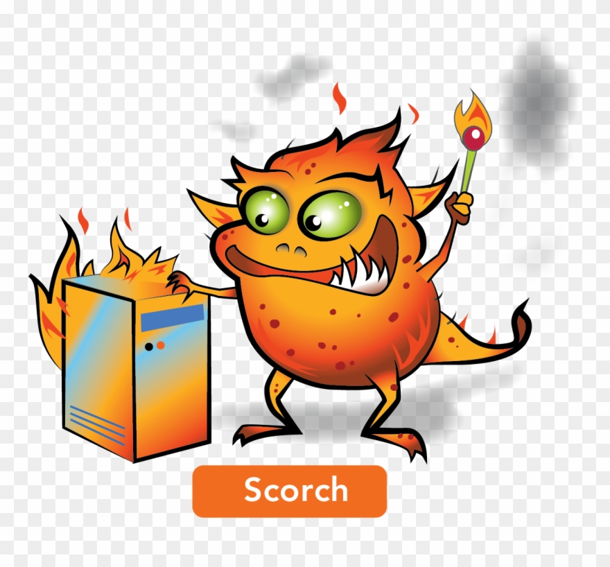 Data Loss Gremlins Clipart