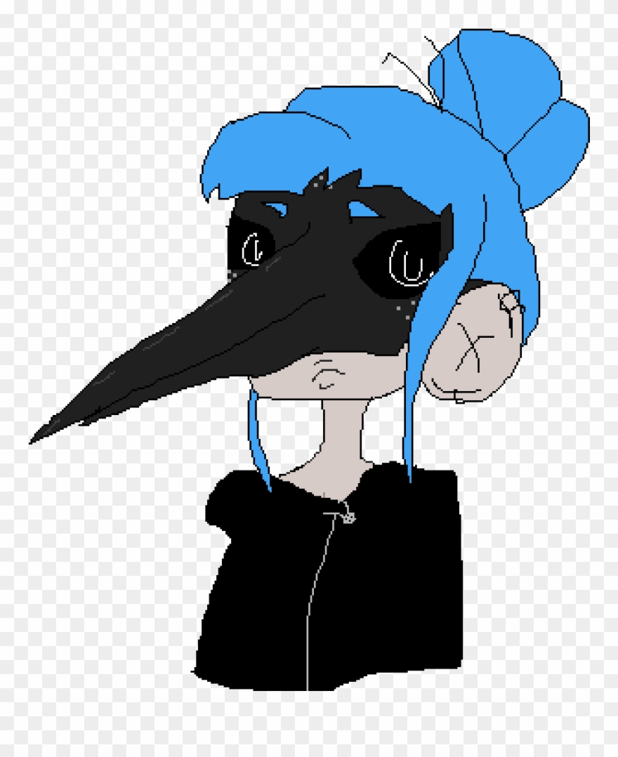 I Gave Plague Mask Girl A Name Clipart