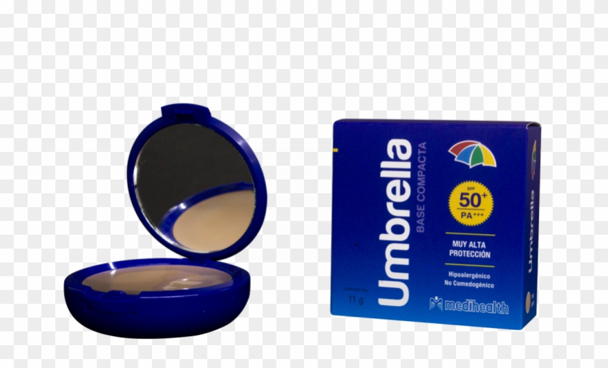 Umbrella Base Compacta Tono Claro Clipart