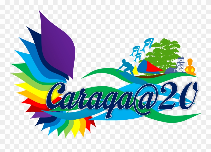 “caraga At 20” Is Symbolized By A Leaf Logo, Which Clipart