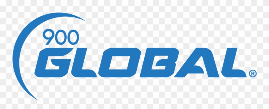 900 Global Bowling Logo Clipart