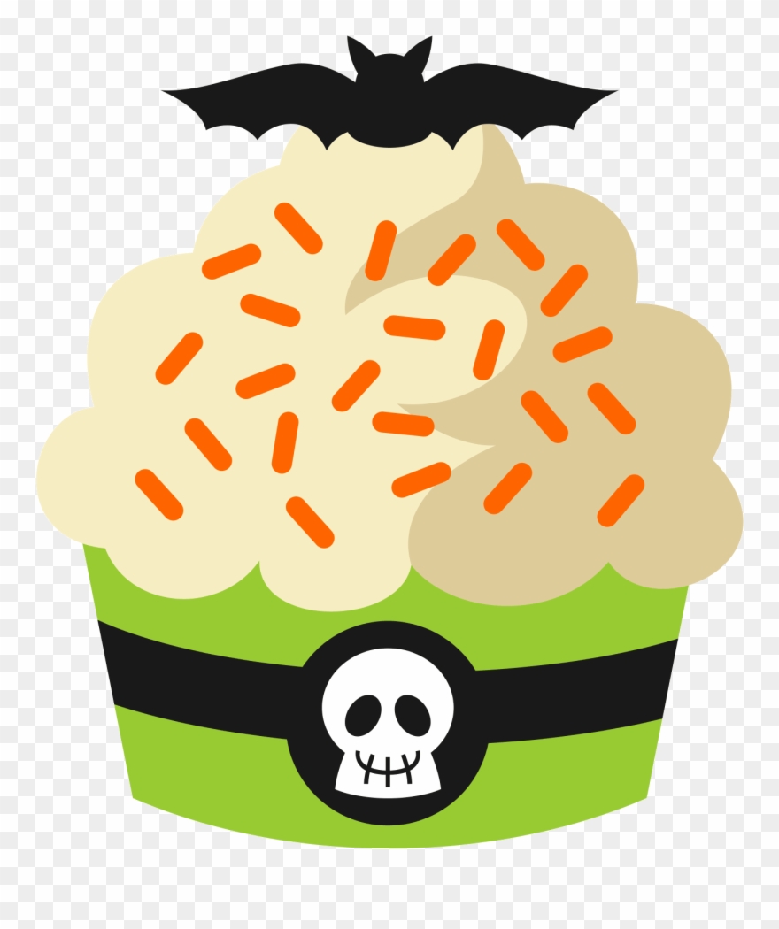Halloween-cupcake Clipart