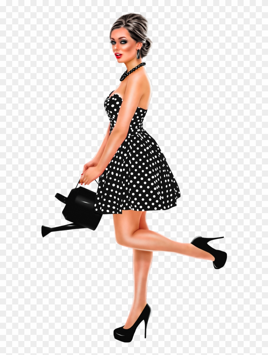 Pinup Garden By Lysisange Clipart