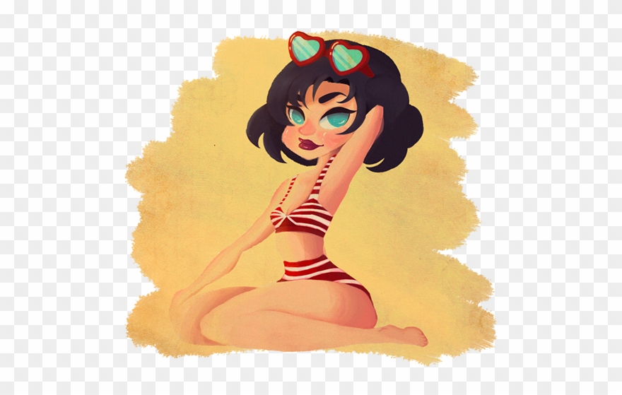 Pin-up Girls Clipart