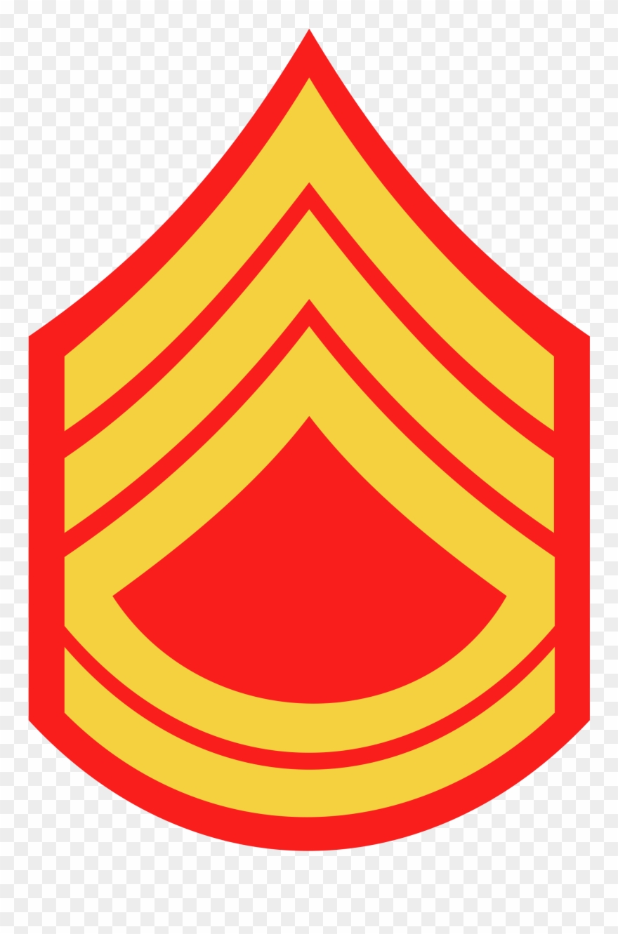 Clipart Free Download File E Usmc Gunnery Sergeant - Png Download