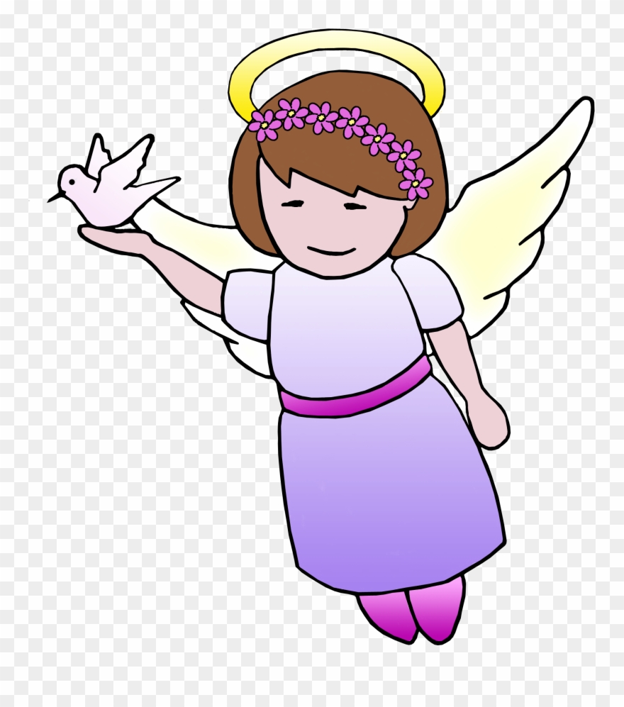 Angel Clip Art For Kids Cfxq - Png Download