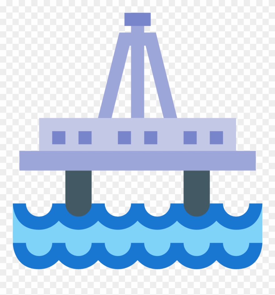 Oil Platform Clipart