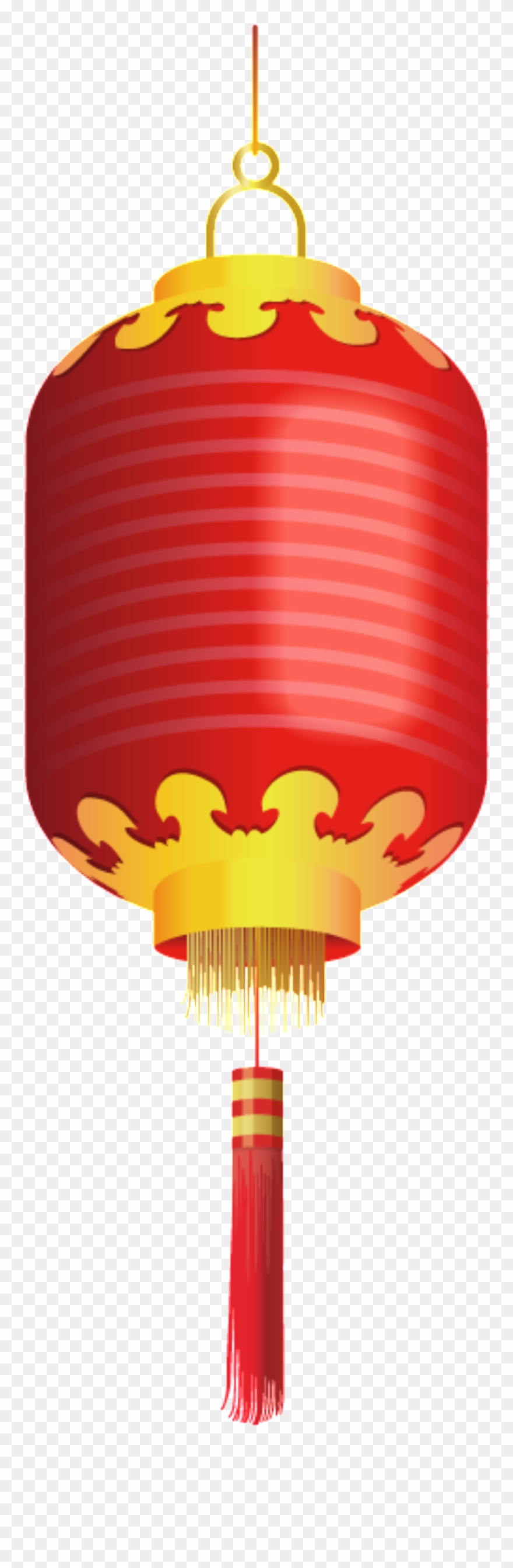 Red Lantern Festival Lantern Element Design Clipart
