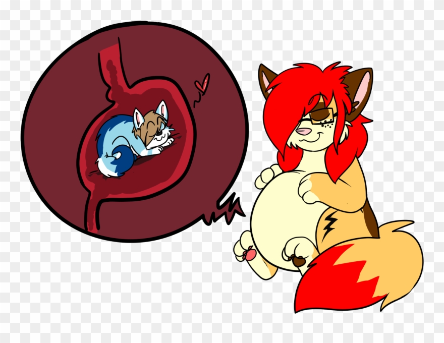 Vore Full Belly Clipart