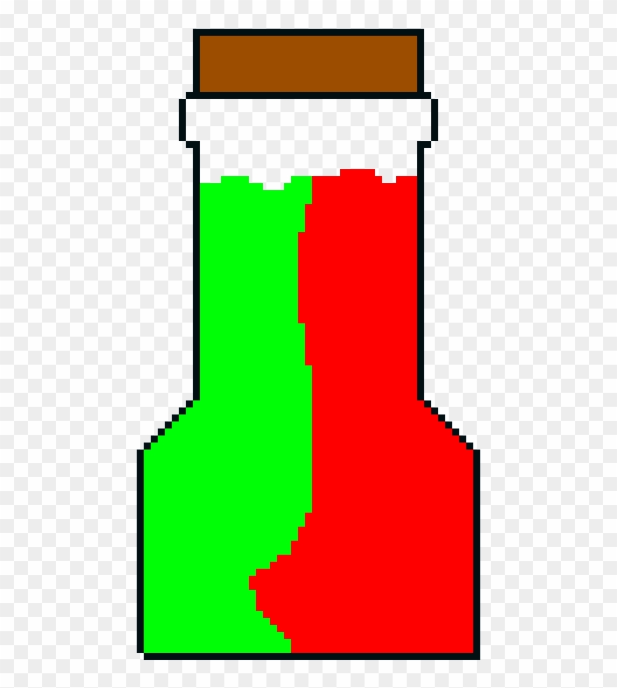 Red And Green Potion Clipart