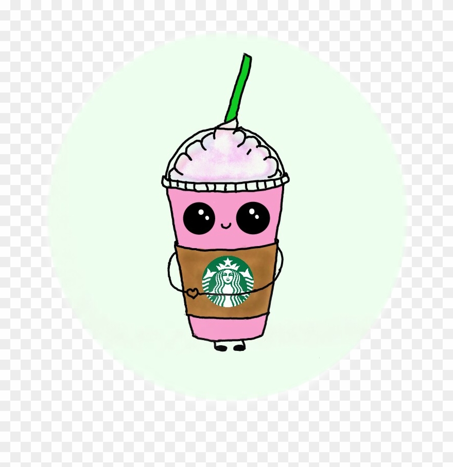 Sticker Starbucks Cute Kawaii Cutestickers Cuteface Clipart