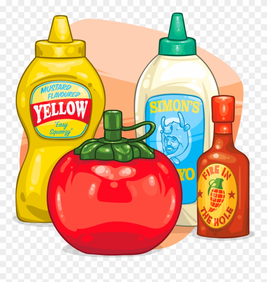 Cooking Sauces Clipart