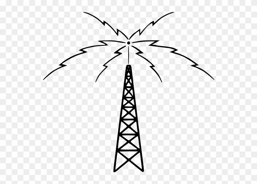 Radio Tower Active Buildings Assorted Assorted 4 Radio Clipart