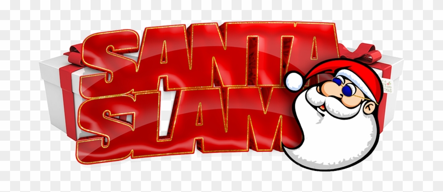 Santa Slam 2018 Logo Clipart