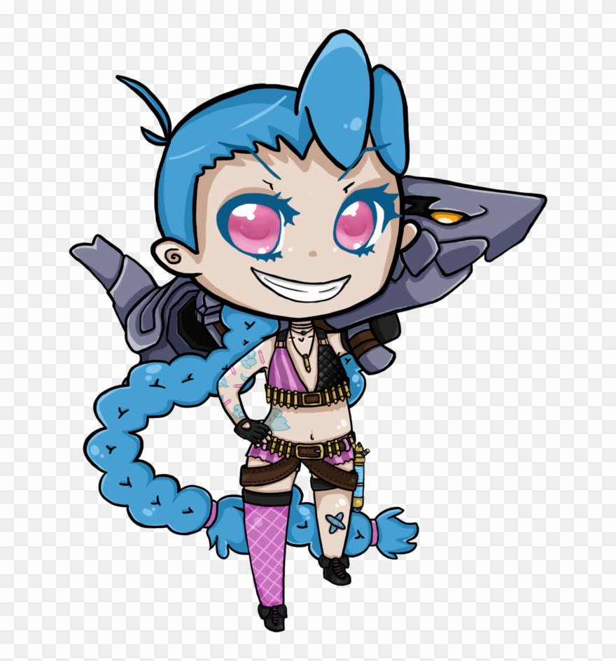 Jinx Lol Chibi Clipart