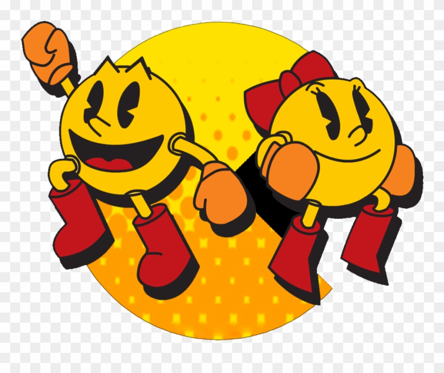 Ms - Pac-man - Fanart - Background Clipart