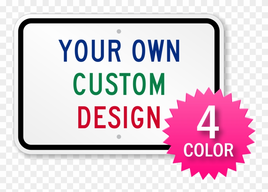 Customizable 4-color Printed, Clipart