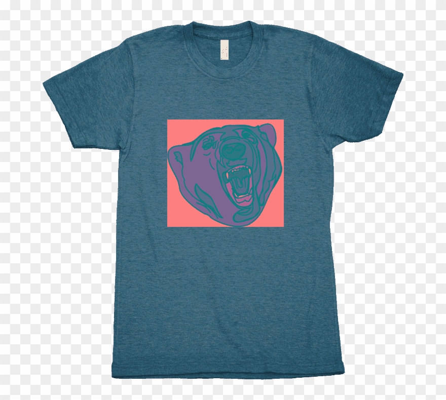Merchify Com T Shirt Bear Growl T Shirt 3761563009081 Clipart
